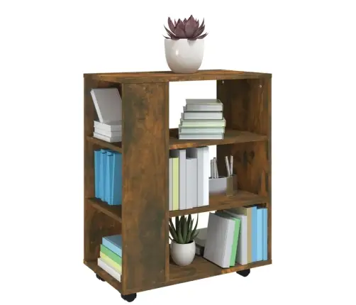 Ratastel Kapp, Suitsutatud Tamm, 60 X 35 X 75 cm Tehispuit