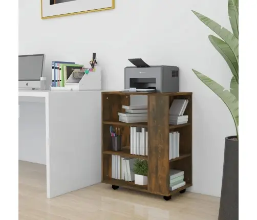 Ratastel Kapp, Suitsutatud Tamm, 60 X 35 X 75 cm Tehispuit