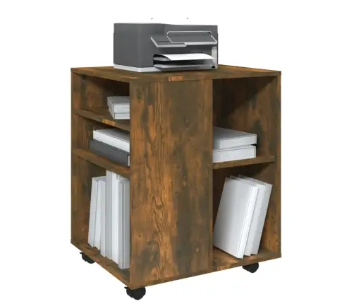 Ratastel Kapp, Suitsutatud Tamm, 60 X 53 X 72 cm Tehispuit