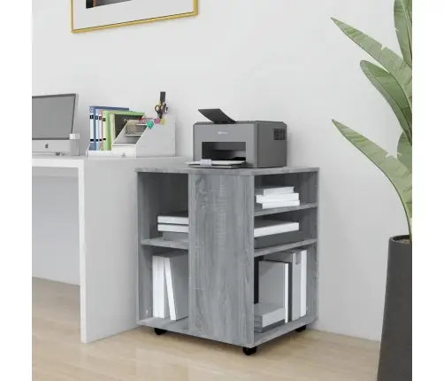 Ratastel Kapp, Hall Sonoma Tamm, 60 X 53 X 72 cm Tehispuit