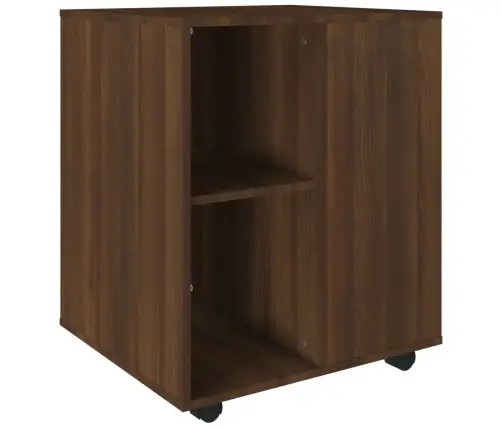 Ratastel Kapp, Pruun Tamm, 60 X 53 X 72 cm Tehispuit