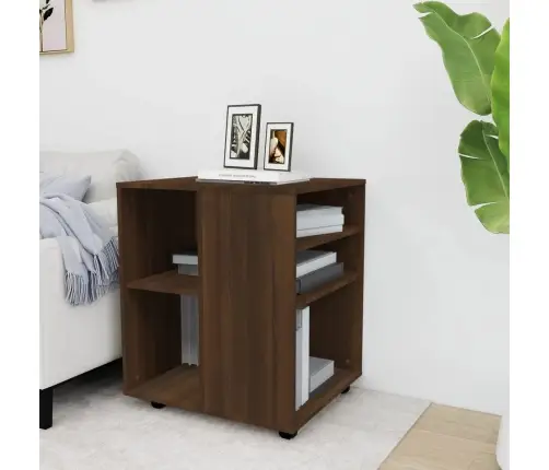 Ratastel Kapp, Pruun Tamm, 60 X 53 X 72 cm Tehispuit