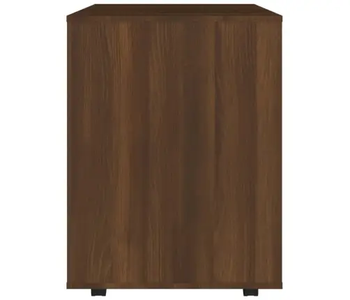 Ratastel Kapp, Pruun Tamm, 60 X 53 X 72 cm Tehispuit