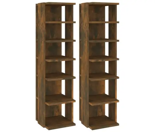 Kingariiulid 2 Tk, Suitsutatud Tamm, 27,5X27X102 cm Tehispuit