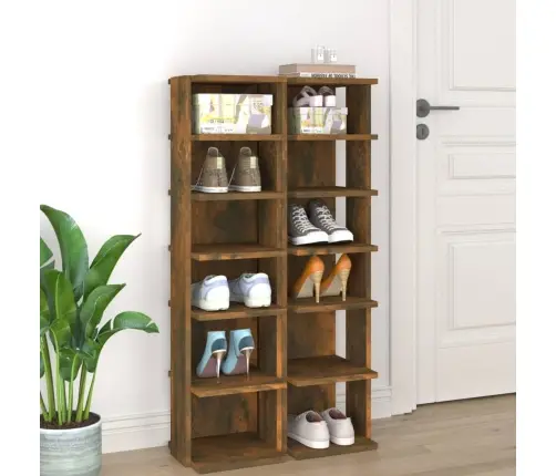 Kingariiulid 2 Tk, Suitsutatud Tamm, 27,5X27X102 cm Tehispuit