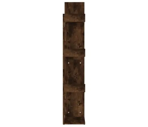 Grāmatu Plaukts, 48X25,5X140 Cm, Brūni, Inženierijas Koks Vidaxl