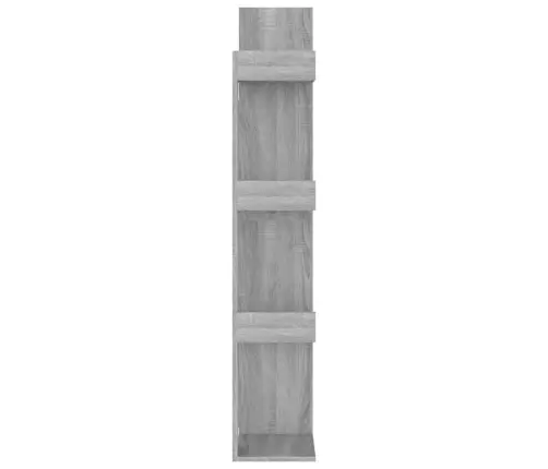 Raamatukapp, 48 X 25,5 X 140 cm Hall Sonoma Tamm, Tehispuit