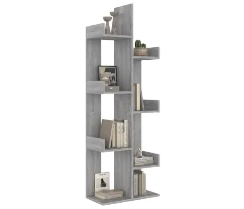 Raamatukapp, 48 X 25,5 X 140 cm Hall Sonoma Tamm, Tehispuit