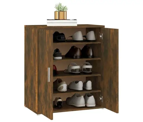 Spintelė Batams, Dūminio Ąžuolo, 60X35X70cm Apdirbta Mediena