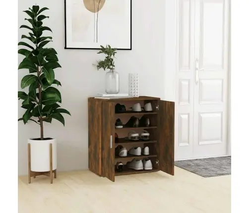 Spintelė Batams, Dūminio Ąžuolo, 60X35X70cm Apdirbta Mediena