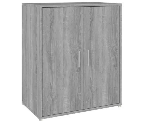 Spintelė Batams, Pilka Ąžuolo, 60X35X70cm Apdirbta Mediena