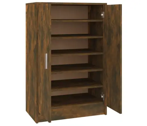 Apavu Skapītis, Ozolkoka Krāsa, 60X35X92 Cm, Inženierijas Koks Vidaxl