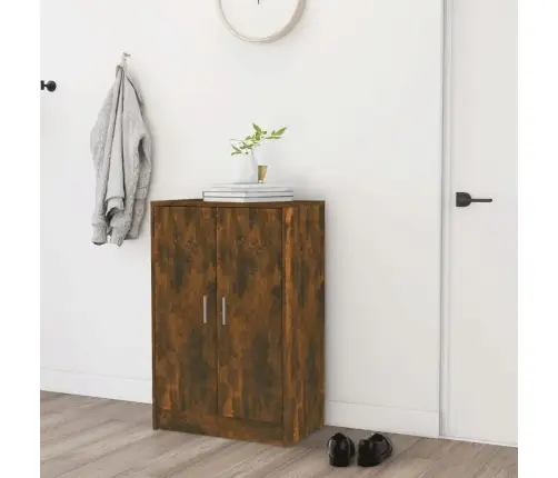 Apavu Skapītis, Ozolkoka Krāsa, 60X35X92 Cm, Inženierijas Koks Vidaxl