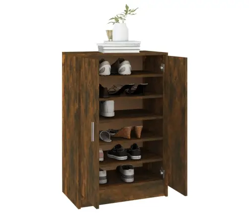 Apavu Skapītis, Ozolkoka Krāsa, 60X35X92 Cm, Inženierijas Koks Vidaxl