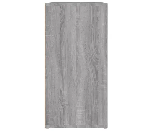 Apavu Plaukts, Pelēcīga Ozola, 60X35X70 Cm, Inženierijas Koks Vidaxl