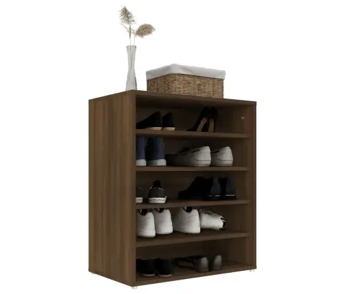 Jalatsikapp, Pruun Tamm, 60X35X70 cm Tehispuit