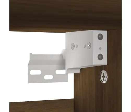 Jalatsikapp, Pruun Tamm, 60X35X70 cm Tehispuit