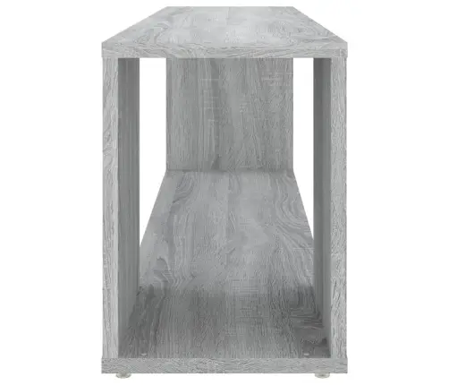 Tv Plaukts, Pelēka Ozolkoka, 100X24X32 Cm, Inženierijas Koks Vidaxl