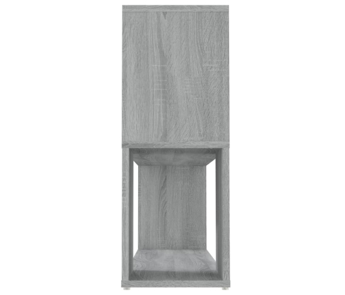 Grāmatu Plaukts, Pelēka Ozola, 100X24X63 Cm, Inženierijas Koks Vidaxl