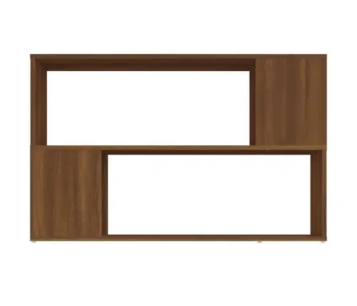 Raamatukapp, Pruun Tamm, 100 X 24 X 63 cm Tehispuit