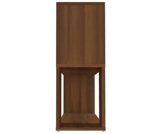 Raamatukapp, Pruun Tamm, 100 X 24 X 63 cm Tehispuit