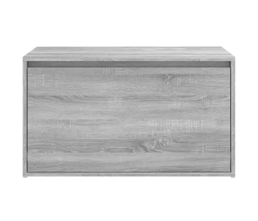 Gaiteņa Sols, 80X40X45Cm, Pelēka Ozola Krāsa, Inženierijas Koks Vidaxl