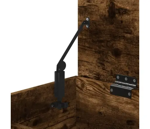 Batų Suoliukas, Dūminio Ąžuolo, 60X30X45cm Apdirbta Mediena