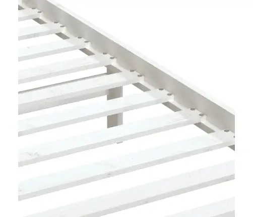 Lovos Rėmas, Baltos Spalvos, 100X200cm Pušies Medienos Masyvas