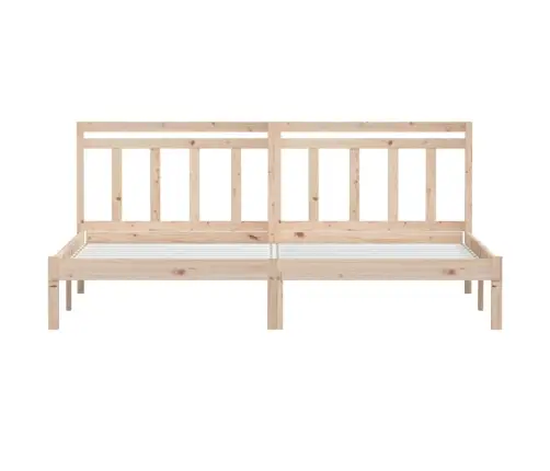 Gultas Rāmis, 180X200 Cm, Super King Izmērs, Masīvkoks Vidaxl