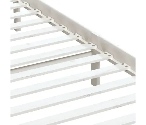 Lovos Rėmas, Baltas, 180X200cm Medienos Masyvas, Itin Didelis