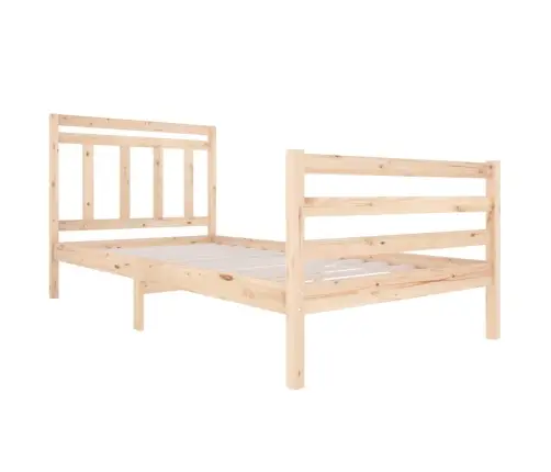 Gultas Rāmis, Masīvkoks, 100X200 Cm Vidaxl