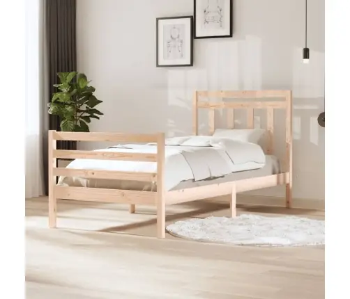 Gultas Rāmis, Masīvkoks, 100X200 Cm Vidaxl