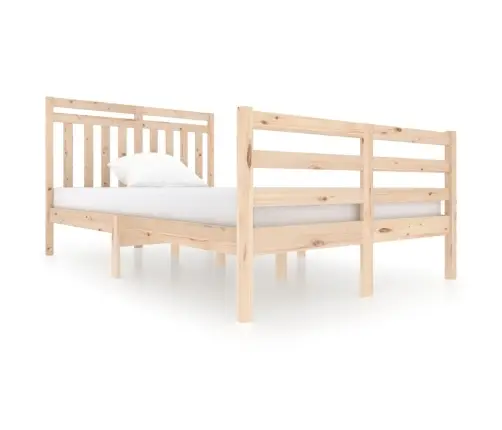 Voodiraam, Täispuit, 120 X 200 Cm