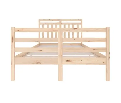 Voodiraam, Täispuit, 120 X 200 Cm