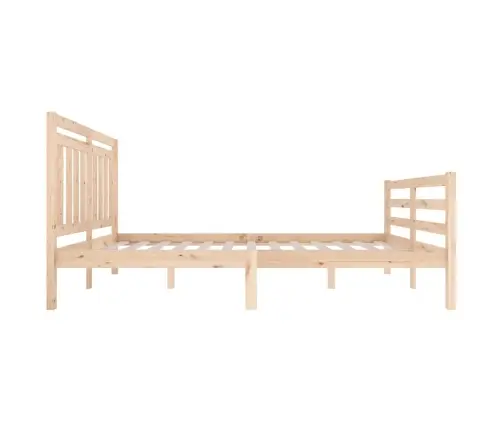 Voodiraam, Täispuit, 120 X 200 Cm