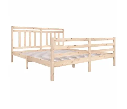 Gultas Rāmis, 180X200 Cm, Super King Izmērs, Masīvkoks Vidaxl