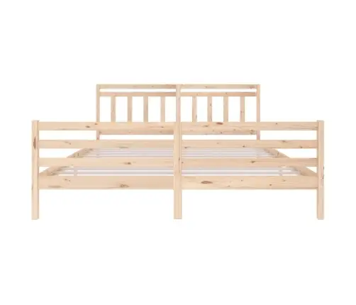 Gultas Rāmis, Masīvkoks, 200X200 Cm Vidaxl