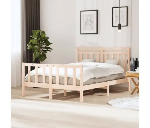 Lovos Rėmas, 140X190cm Medienos Masyvas