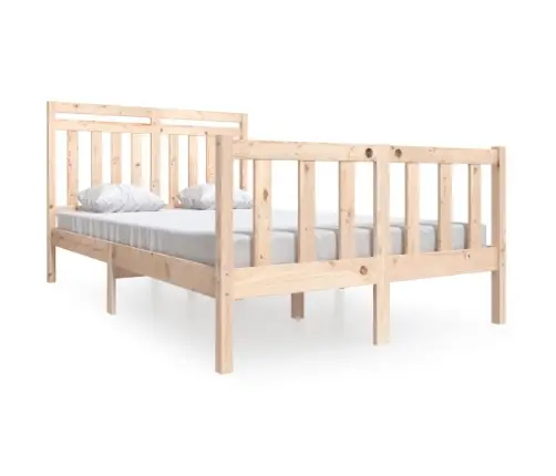 Voodiraam, Täispuit, 120 X 200 Cm