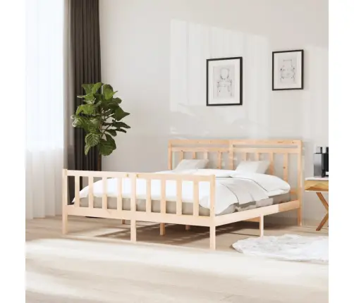 Voodiraam, 180 X 200 cm Männipuit