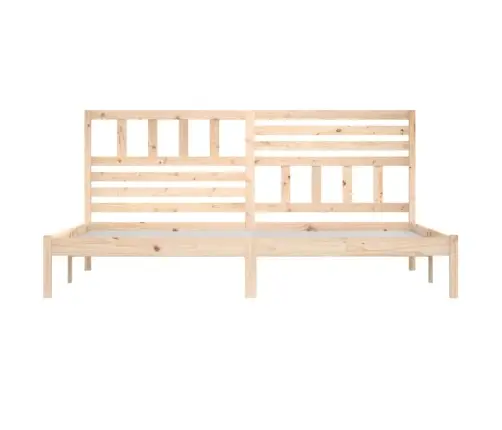 Gultas Rāmis, Priedes Masīvkoks, 200X200 Cm Vidaxl