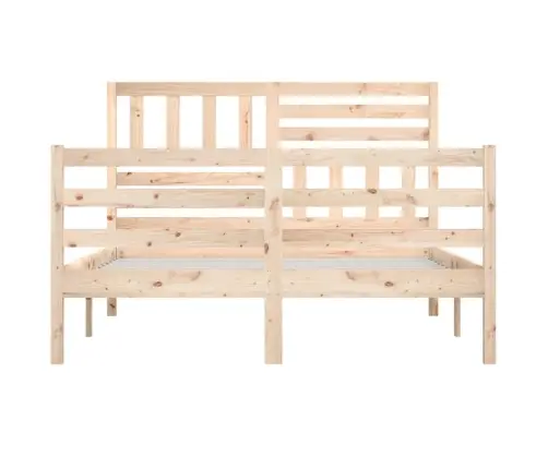 Voodiraam Ilma Madratsita, Täispuit, 140 X 200 Cm