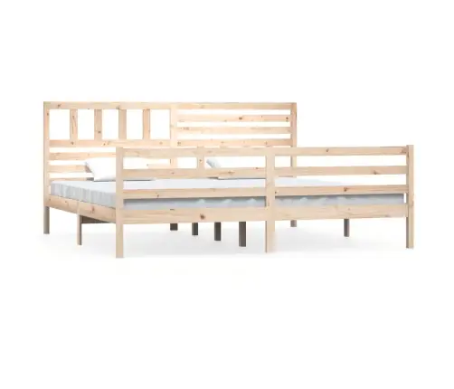 Lovos Rėmas Be Čiužinio, 200X200cm Medienos Masyvas