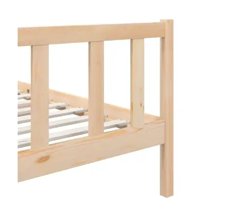 Gultas Rāmis, 90X190 Cm, Vienvietīgs, Masīvkoks Vidaxl