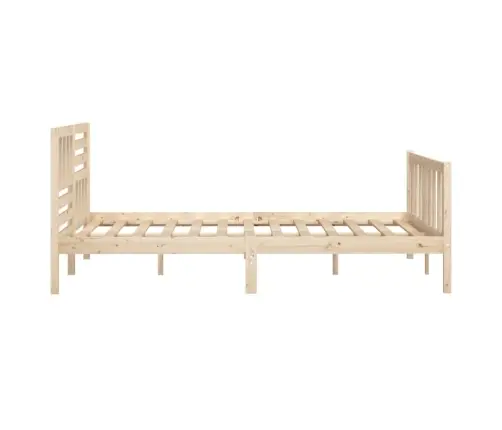 Voodiraam, 120 X 190 cm Männipuit