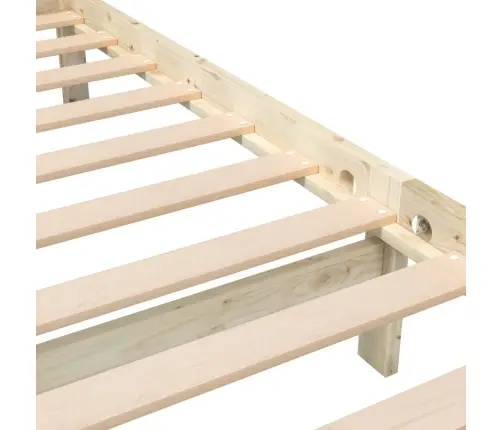 Voodiraam, 120 X 190 cm Männipuit