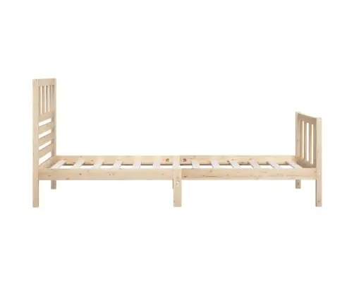 Gultas Rāmis, Masīvkoks, 90X200 Cm Vidaxl