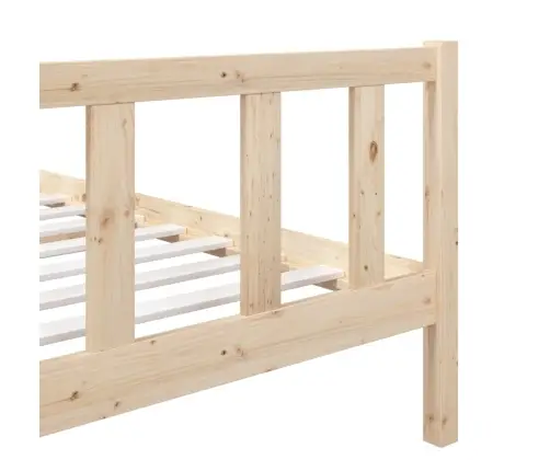 Gultas Rāmis, Masīvkoks, 90X200 Cm Vidaxl