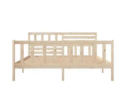 Voodiraam, Täispuit, 120 X 200 Cm