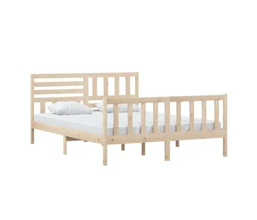 Voodiraam, 150 X 200 cm Männipuit